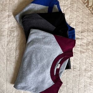 Colorblock Crewneck Sweatshirts